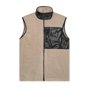 RAINS NWT Unisex Fleece Vest in Taupe - Size S-M